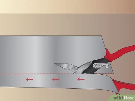 tool to cut metal sheet|cutting sheet metal straight.